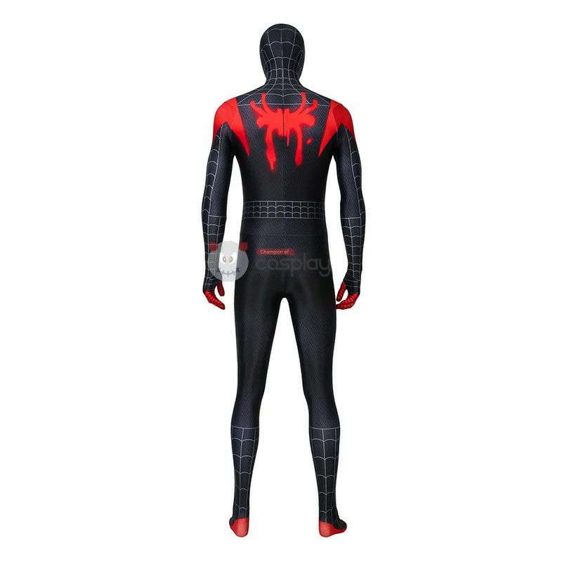 Miles Morales Costume Spider-Man Into The Spider-Verse Cosplay Costume 6 Miles Morales Costume Spider-Man Into The Spider-Verse Cosplay Costume - Image 4