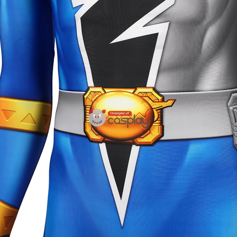 Blue Power Rangers Costume Kishiryu Sentai Ryusoulger Blue Solider Melto Cosplay Suit 8 Blue Power Rangers Costume Kishiryu Sentai Ryusoulger Blue Solider Melto Cosplay Suit - Image 6