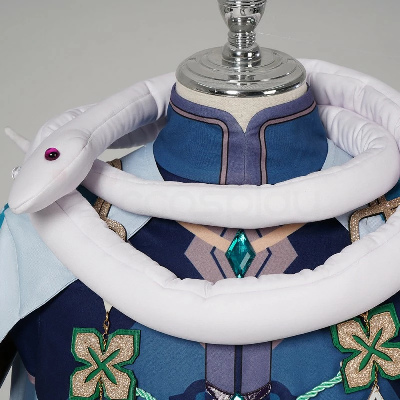 Baizhu Costume Genshin Impact Cosplay Suit 6 Baizhu Costume Genshin Impact Cosplay Suit - Image 4