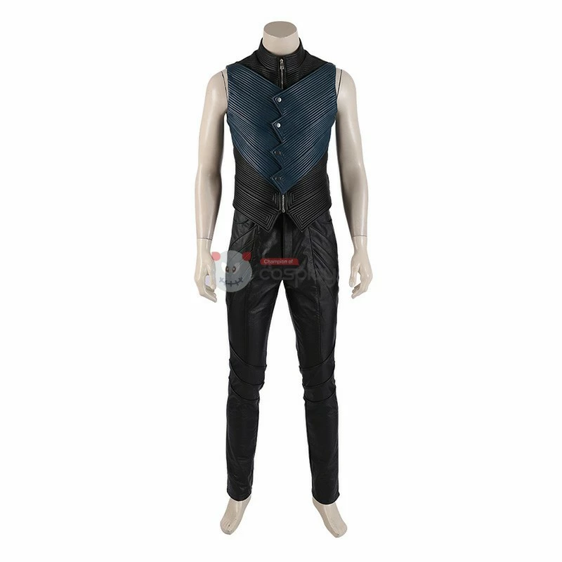 Vergil Costume Devil May Cry 5 Cosplay Costumes Windbreaker Full Set 7 Vergil Costume Devil May Cry 5 Cosplay Costumes Windbreaker Full Set - Image 5