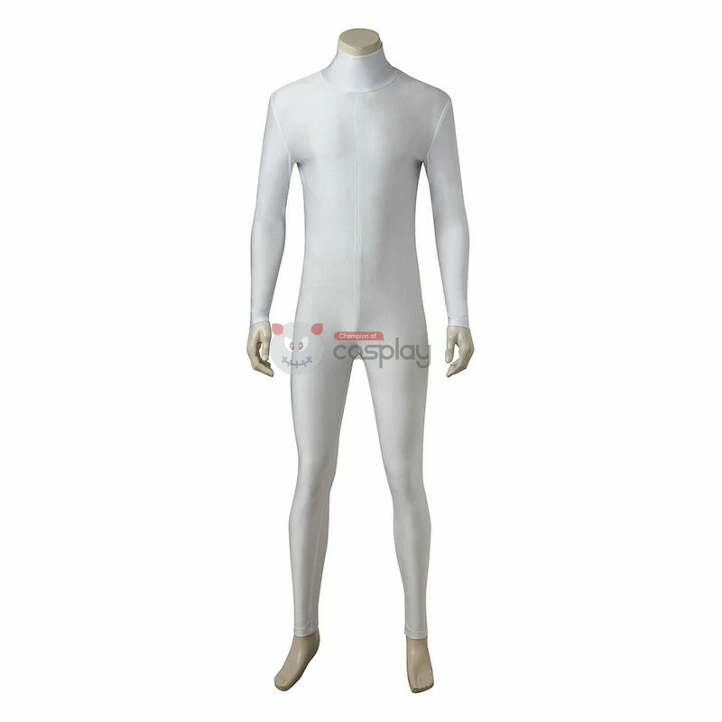 Tommy Oliver Costume White Mighty Morphin' Power Rangers Cosplay Costumes 7 Tommy Oliver Costume White Mighty Morphin' Power Rangers Cosplay Costumes - Image 5