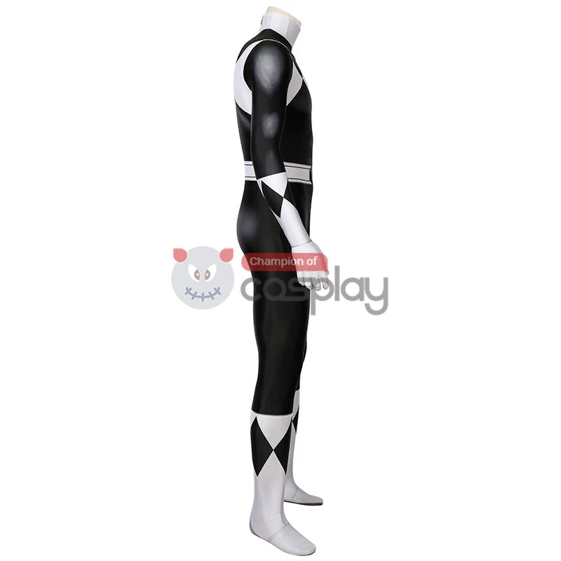 Adult Power Rangers Jumpsuit Mighty Morphin Power Rangers Cosplay Costume 11 Adult Power Rangers Jumpsuit Mighty Morphin Power Rangers Cosplay Costume - Image 9
