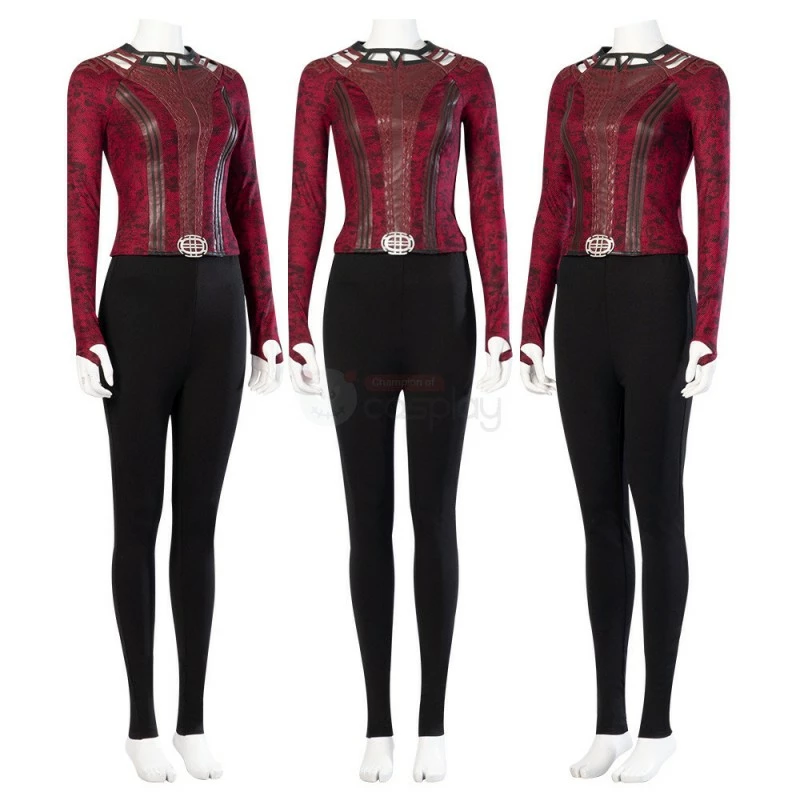 Scarlet Witch Costume Doctor Strange In The Multiverse Of Madness Wanda Cosplay Suit Upgraded Version 7 Scarlet Witch Costume Doctor Strange In The Multiverse Of Madness Wanda Cosplay Suit Upgraded Version - Image 5