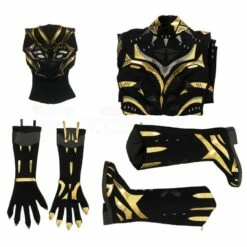Shuri Black Costume Black Panther Wakanda Forever Cosplay Suit -DreamSuit Store 4 800x800 458