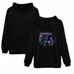 Wednesday Swearshirts The Addams Family Print Hoodie Unisex