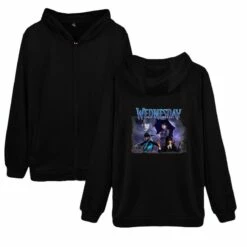 Wednesday Addams Swearshirts 2D Print Hoodies