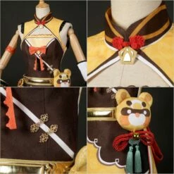 Xiangling Costume Game Genshin Impact Cosplay Suit -DreamSuit Store 4 800x800 92