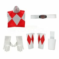 Red Ranger Costume Mighty Morphin Power Rangers Jason Lee Scott Cosplay Suit -DreamSuit Store 5 800x800 170