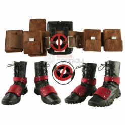 Deadpool 2 Costume Wade Wilson Deadpool Cosplay Costume Full Set -DreamSuit Store 5 800x800 276
