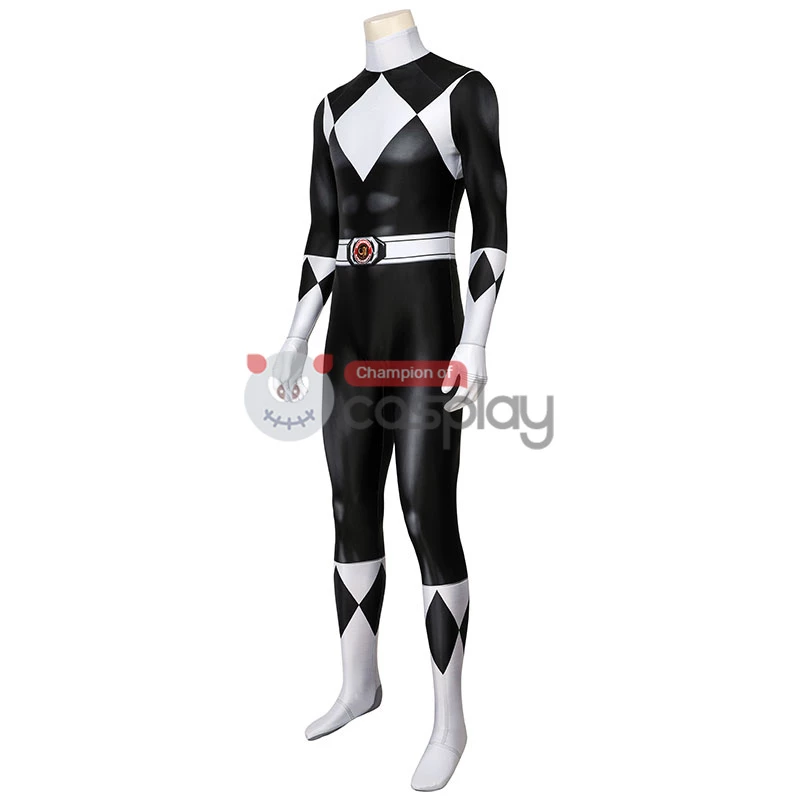 Adult Power Rangers Jumpsuit Mighty Morphin Power Rangers Cosplay Costume 13 Adult Power Rangers Jumpsuit Mighty Morphin Power Rangers Cosplay Costume - Image 11