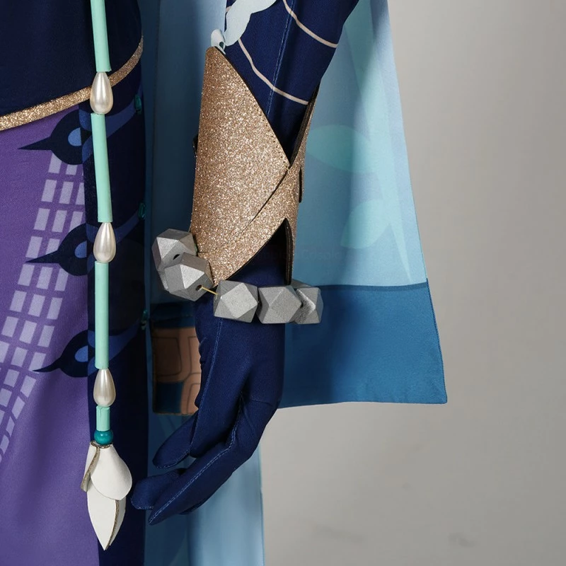 Baizhu Costume Genshin Impact Cosplay Suit 9 Baizhu Costume Genshin Impact Cosplay Suit - Image 7