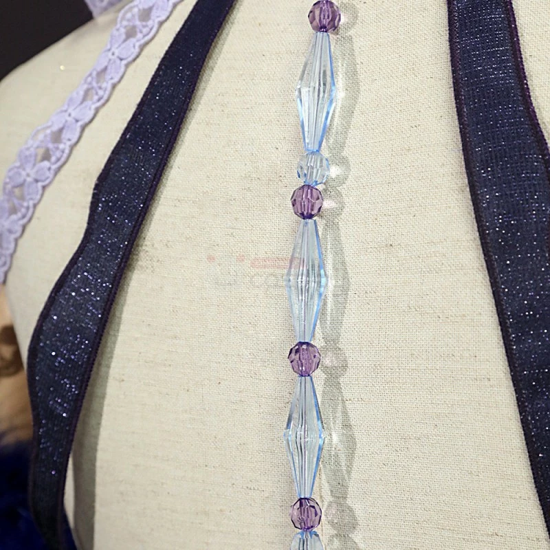 Genshin Impact Ningguang Orchid's Evening Gown Cosplay Costumes 9 Genshin Impact Ningguang Orchid's Evening Gown Cosplay Costumes - Image 7