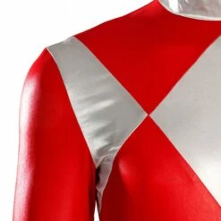 Red Ranger Costume Mighty Morphin Power Rangers Jason Lee Scott Cosplay Suit -DreamSuit Store 7 800x800 156