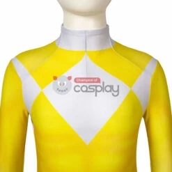 Mighty Morphin Power Rangers Cosplay Costume Yellow Ranger Suit For Kids -DreamSuit Store 7 800x800 160