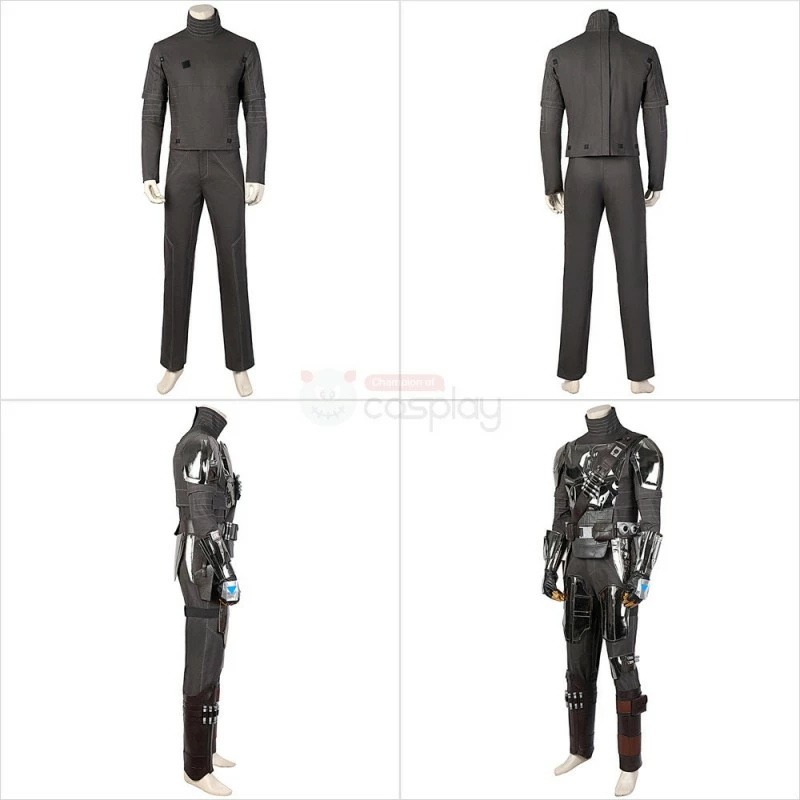 The Mandalorian Season 2 Cosplay Costume Halloween Outfit 12 The Mandalorian Season 2 Cosplay Costume Halloween Outfit - Image 10