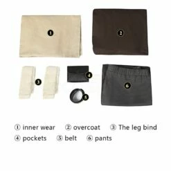 2022 Obi-Wan Kenobi Cosplay Costume Hallowenn Suit -DreamSuit Store 7 800x800 413