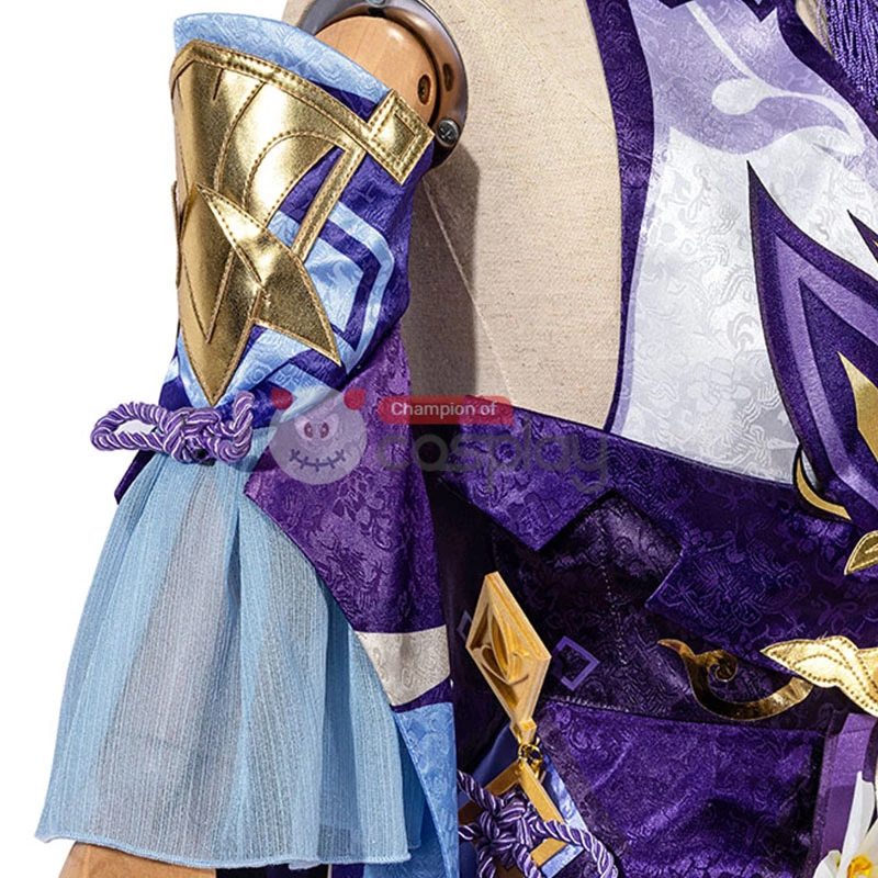Genshin Impact Cosplay Suit Keqing Costume 19 Genshin Impact Cosplay Suit Keqing Costume - Image 17