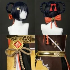 Xiangling Costume Game Genshin Impact Cosplay Suit -DreamSuit Store 7 800x800 89