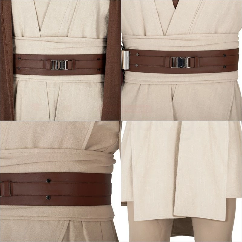 Obi-Wan Kenobi Cosplay Costume Star Wars Cosplay Suit 11 Obi-Wan Kenobi Cosplay Costume Star Wars Cosplay Suit - Image 9