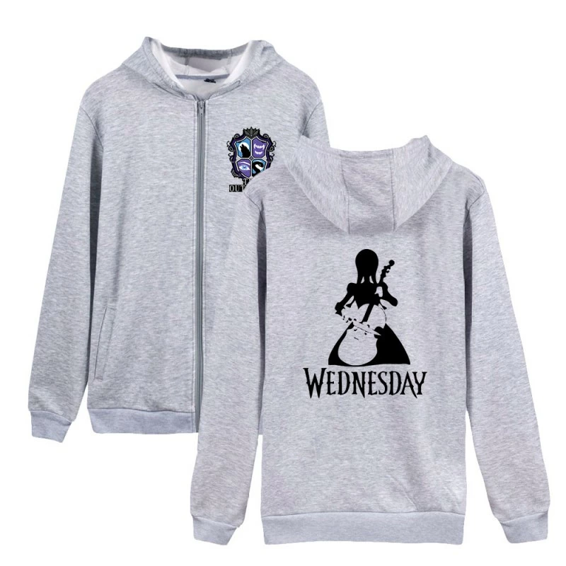 Wednesday Addams Hoodies Outcasts 2D Print Swearshirts Unisex 12 Wednesday Addams Hoodies Outcasts 2D Print Swearshirts Unisex - Image 10