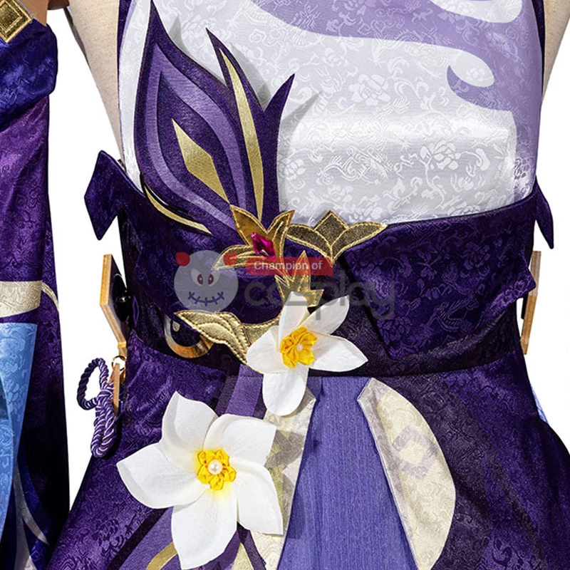 Genshin Impact Cosplay Suit Keqing Costume 20 Genshin Impact Cosplay Suit Keqing Costume - Image 18