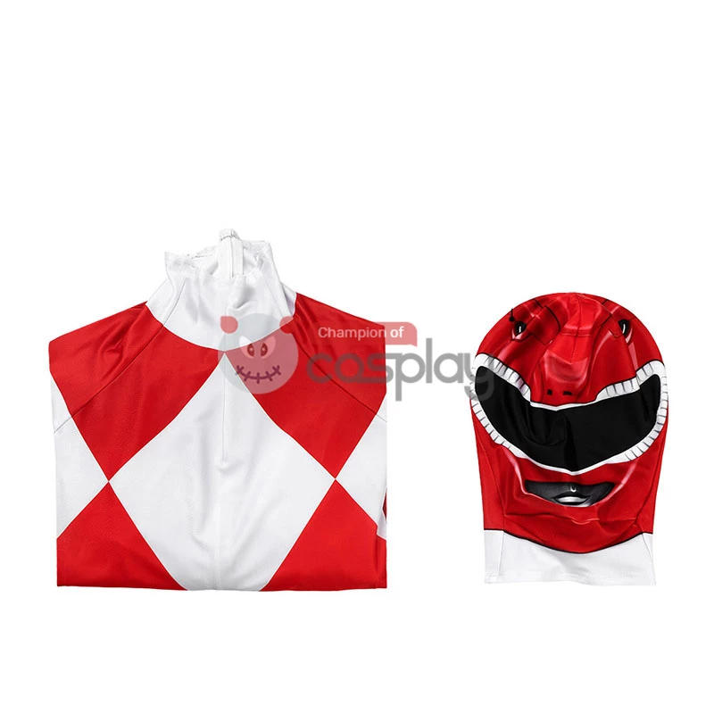 Kids Power Ranger Costume Jumpsuit Power Rangers Cosplay Suit 16 Kids Power Ranger Costume Jumpsuit Power Rangers Cosplay Suit - Image 14