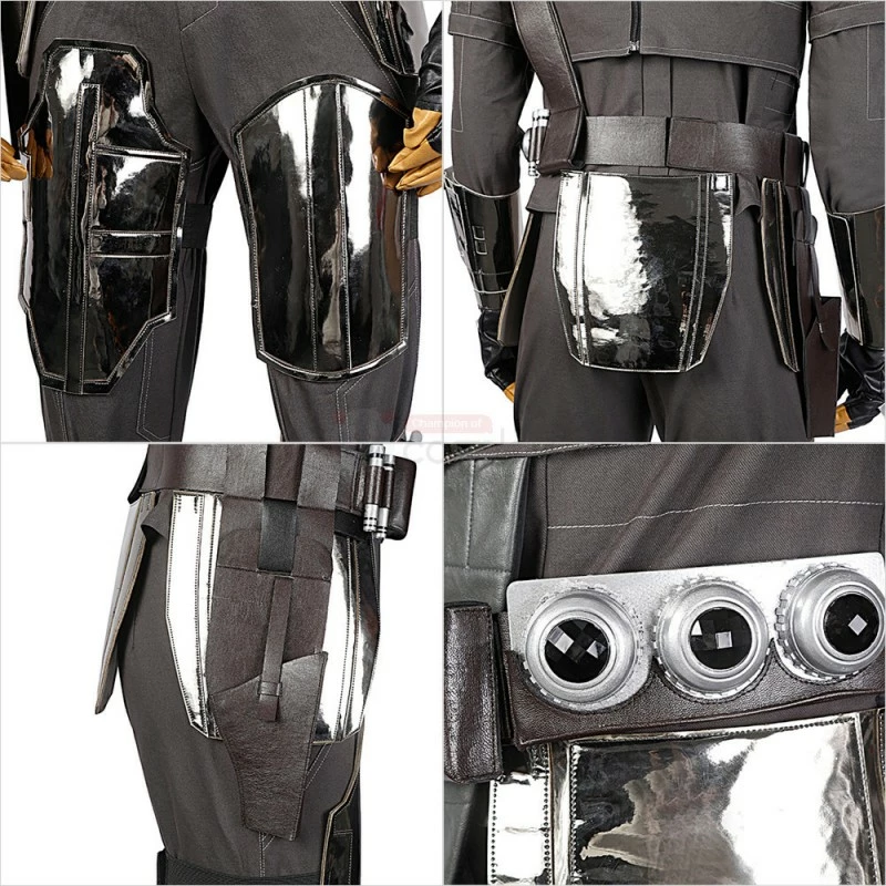 The Mandalorian Season 2 Cosplay Costume Halloween Outfit 13 The Mandalorian Season 2 Cosplay Costume Halloween Outfit - Image 11