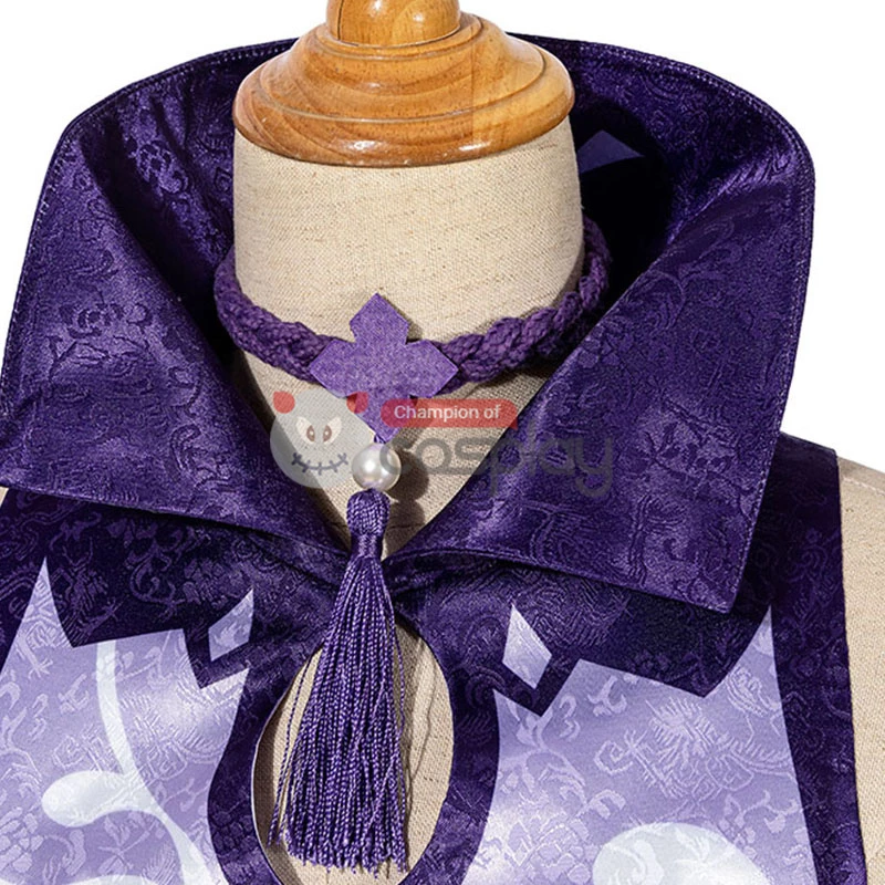 Genshin Impact Cosplay Suit Keqing Costume 21 Genshin Impact Cosplay Suit Keqing Costume - Image 19