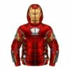 Kids New Iron Man Fashion Zip Up Long Sleeve Hoodies -DreamSuit Store BFV 025 1 800x800 1