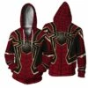3D Print Pattern Avengers Endgame Spider Man Zip Up Hoodie -DreamSuit Store BWLA 014 03 800x800 1