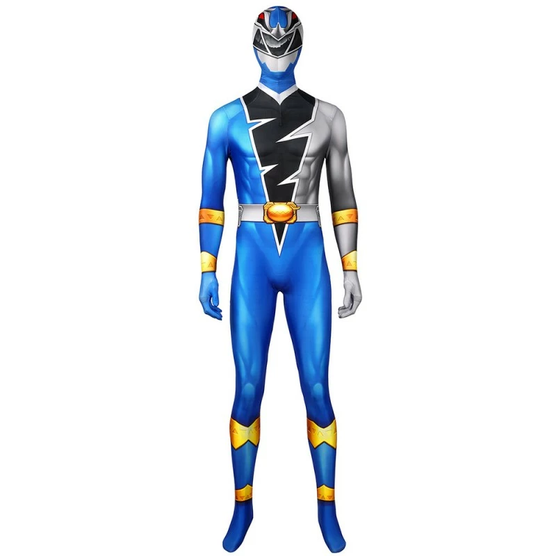 Blue Power Rangers Costume Kishiryu Sentai Ryusoulger Blue Solider Melto Cosplay Suit 3 Blue Power Rangers Costume Kishiryu Sentai Ryusoulger Blue Solider Melto Cosplay Suit