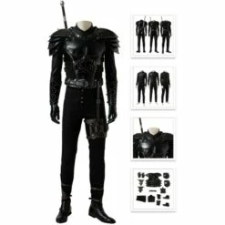2021 Geralt Costume The Witcher 2 Assassins Of Kings Cosplay Suit