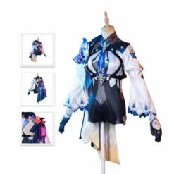 Genshin Impact Eula Cosplay Costume