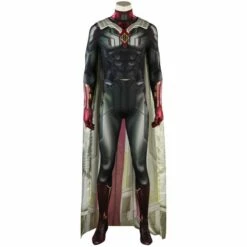 Vision Jumpsuit Wanda Vision Cosplay Costumes Simple Version 22 Vision Jumpsuit Wanda Vision Cosplay Costumes Simple Version -DreamSuit Store IMG 0310 800x800 1