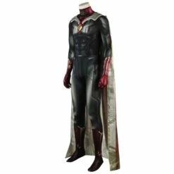 Vision Jumpsuit Wanda Vision Cosplay Costumes Simple Version 23 Vision Jumpsuit Wanda Vision Cosplay Costumes Simple Version -DreamSuit Store IMG 0312 800x800 1