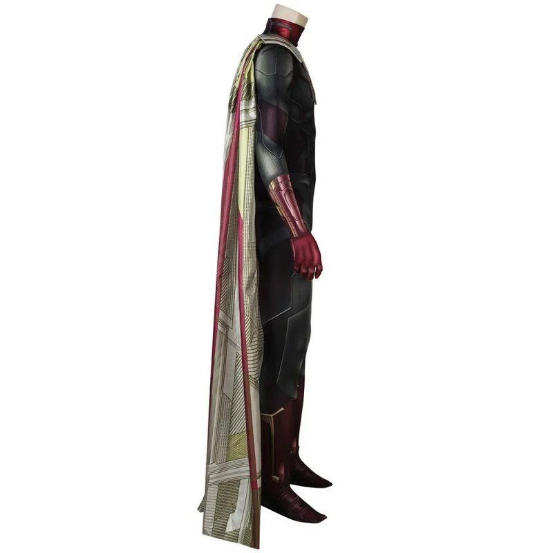 Vision Jumpsuit Wanda Vision Cosplay Costumes Simple Version 10 Vision Jumpsuit Wanda Vision Cosplay Costumes Simple Version - Image 8