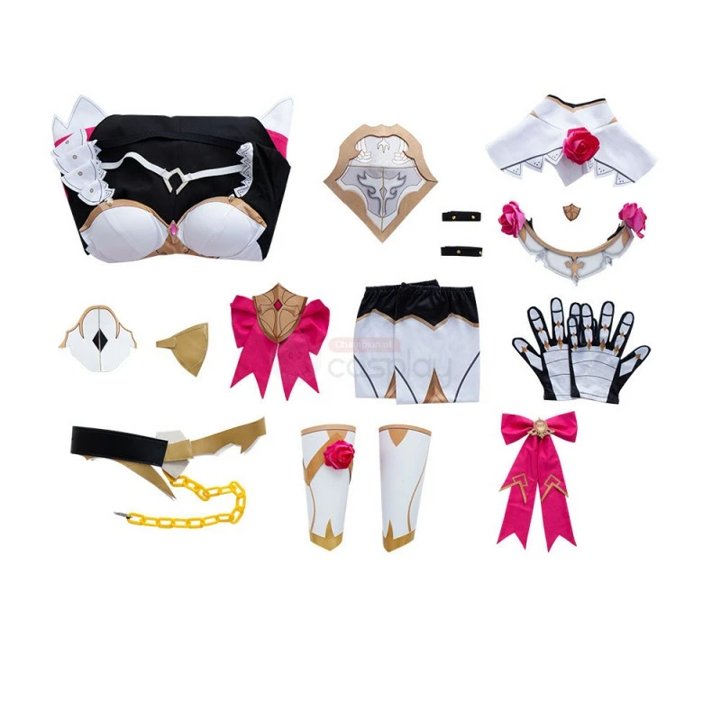 Genshin Impact Noelle Cosplay Costume 4 Genshin Impact Noelle Cosplay Costume - Image 2