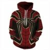3D Print Pattern Avengers Endgame Spider Man Long Sleeve Hoodie -DreamSuit Store QYDM 319 1 800x800 1