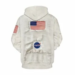 Long Sleeve Nasa Astronaut Hoodie 3D Print Pattern Space Suit -DreamSuit Store QYXH 066 2 800x800 1