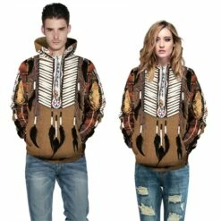 Tribal Style 3D Print American Indian Pattern Long Sleeve Hoodie -DreamSuit Store QYXH 233 5 800x800 1