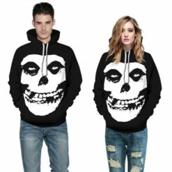 3D Print Skull Pattern Halloween Black Hoodie -DreamSuit Store QYXH 248 5 800x800 1