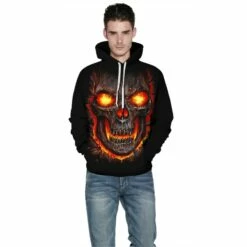 3D Print Halloween Daily Going Out Skull Logo Hoodie -DreamSuit Store QYXH 382 3 800x800 1