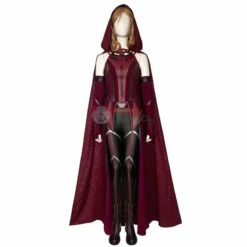 2021 Wanda Costume WandaVision New Cosplay Wanda Maximoff Scarlet Witch Suit -DreamSuit Store S4 800x800 2
