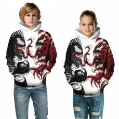 Kids Venom Pattern Long Sleeve Hoodie -DreamSuit Store TZ 279 5 800x800 1