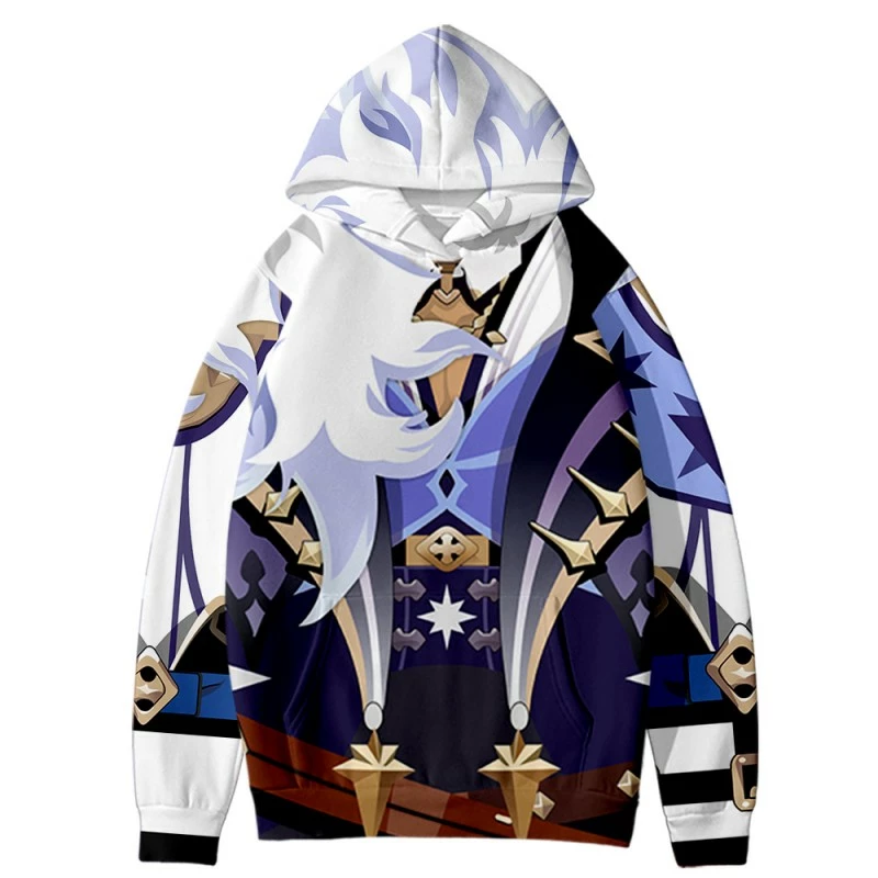 Genshin Impact Kaeya Streetwear 3D Print Hoodies 5 Genshin Impact Kaeya Streetwear 3D Print Hoodies - Image 3