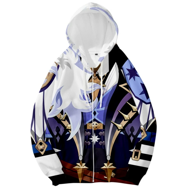 Genshin Impact Kaeya Streetwear 3D Print Hoodies 3 Genshin Impact Kaeya Streetwear 3D Print Hoodies