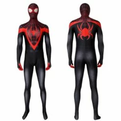 Front Page 11 Ultimate Spider-Man Cosplay Costume Spiderman PS5 Miles Morales Bodysuit