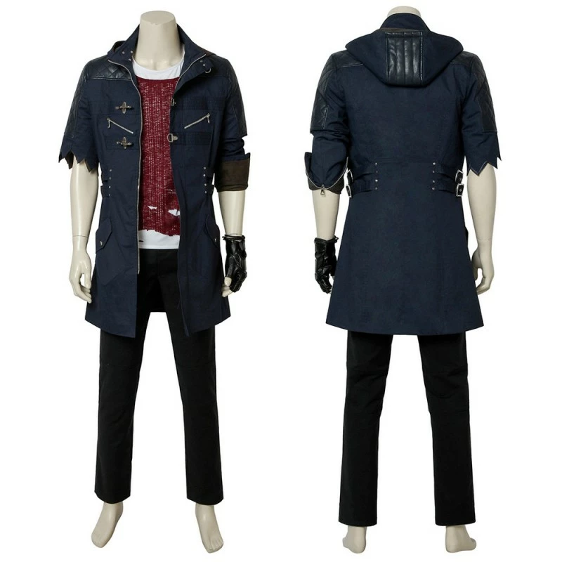 Devil May Cry 5 Costume DMC V Nero Cosplay Suit 3 Devil May Cry 5 Costume DMC V Nero Cosplay Suit