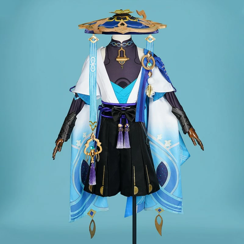 Balladeer Costumes Genshin Impact Wanderer Kunikuzushi Cosplay Suit 3 Balladeer Costumes Genshin Impact Wanderer Kunikuzushi Cosplay Suit