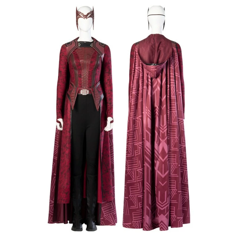 Scarlet Witch Costume Doctor Strange In The Multiverse Of Madness Wanda Cosplay Suit Upgraded Version 3 Scarlet Witch Costume Doctor Strange In The Multiverse Of Madness Wanda Cosplay Suit Upgraded Version